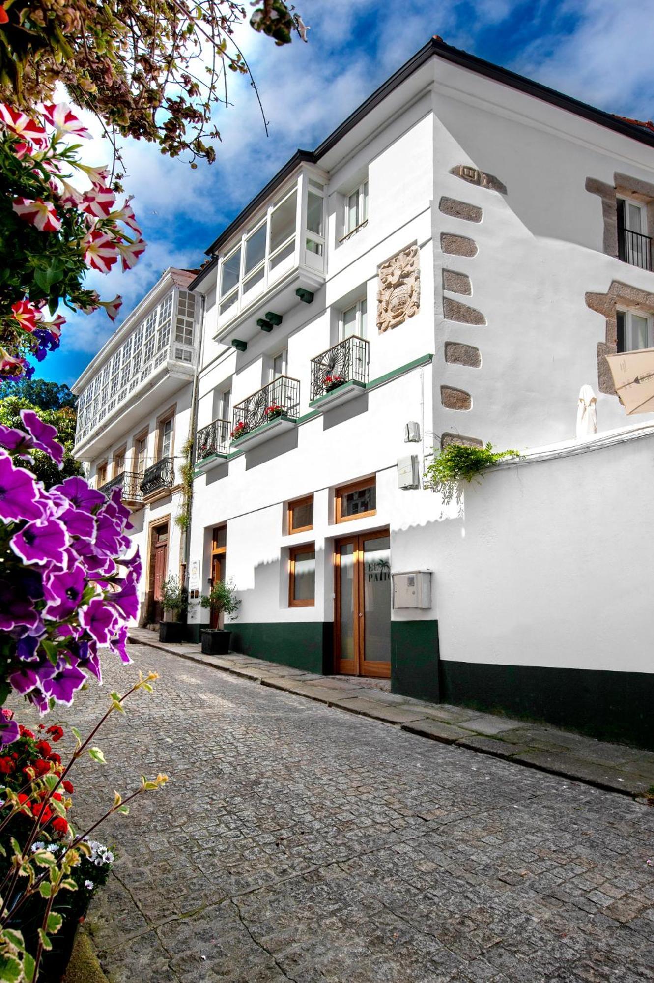 Snoe Hotel Camino Do Eume Apartamentos بونتيدويمي المظهر الخارجي الصورة