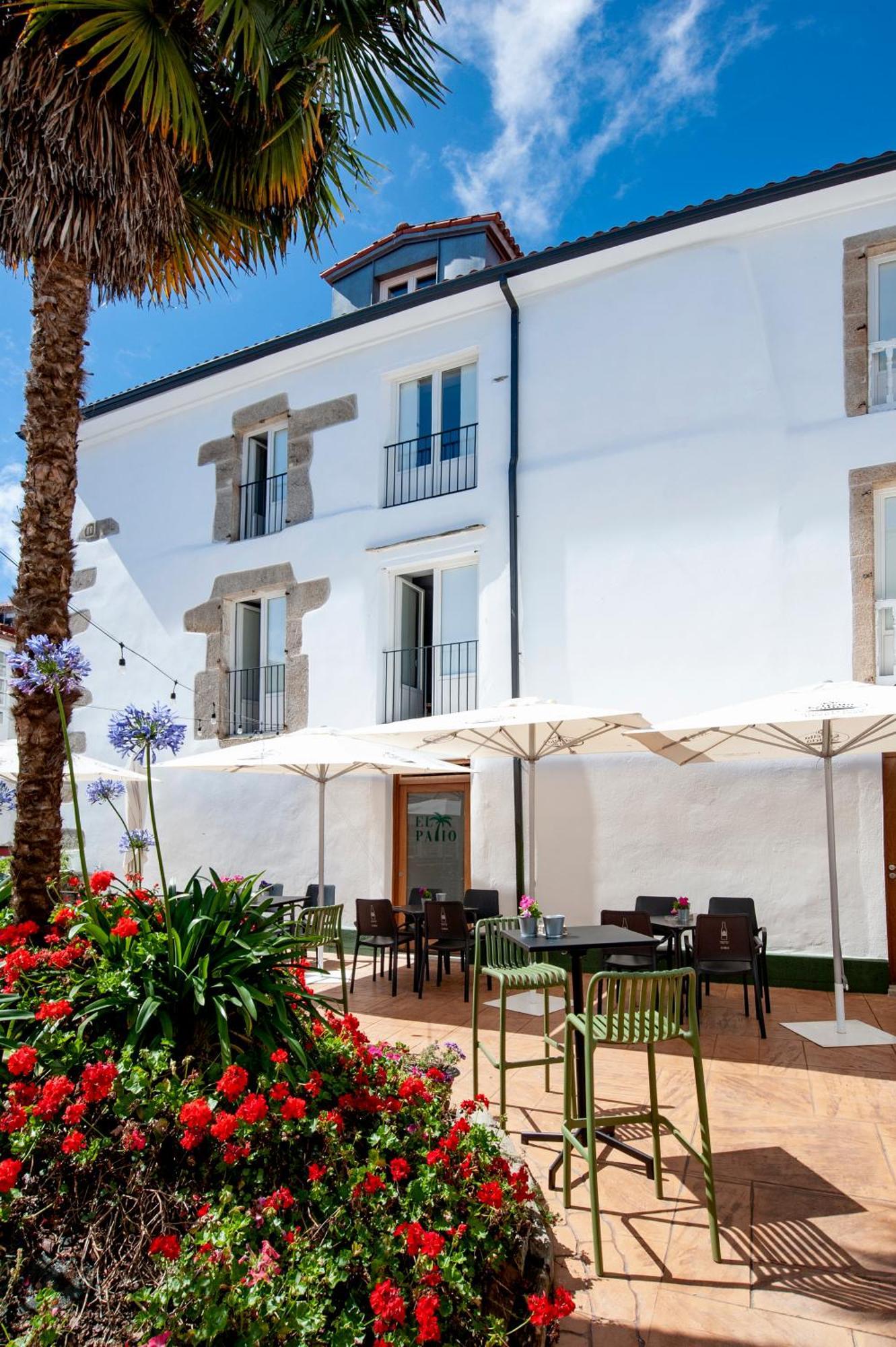 Snoe Hotel Camino Do Eume Apartamentos بونتيدويمي المظهر الخارجي الصورة